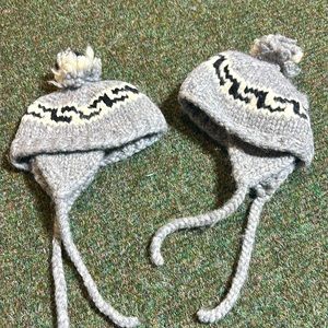 Cowichan Hand knit Child Toques